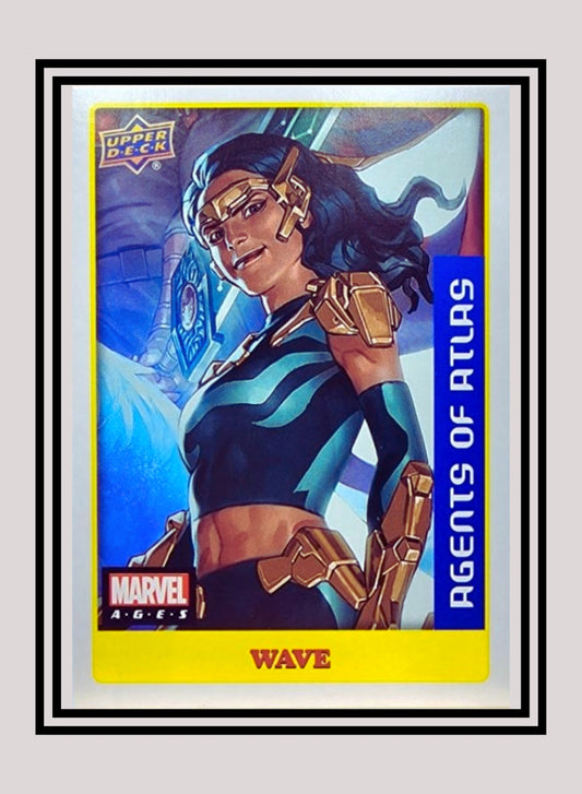 Marvel! 1x Wave - Sticker (#001 - 2020 Upper Deck Marvel Ages)