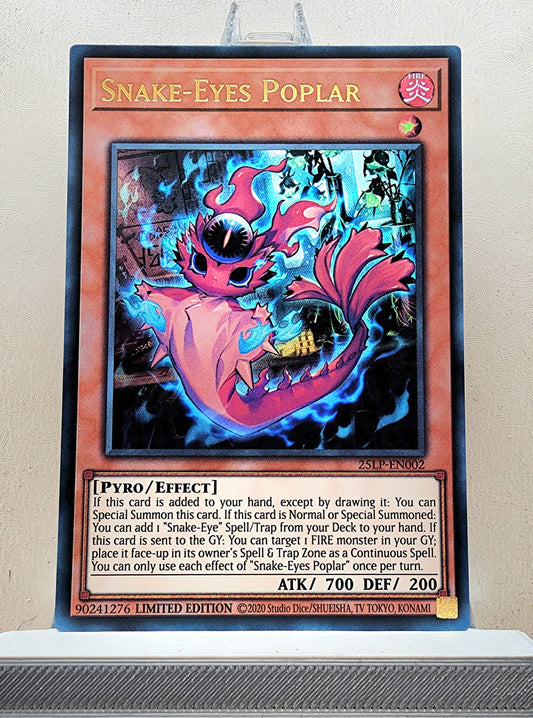 Yugioh! 1x Snake-Eyes Poplar (25LP - Ultra Rare) Limited Edition