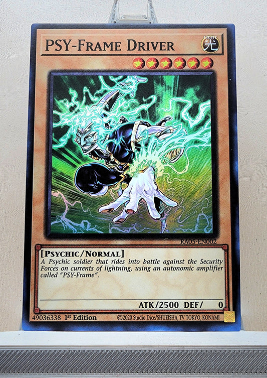 Yugioh! 1x PSY-Frame Driver (RA05 - Super Rare) 1st Edition