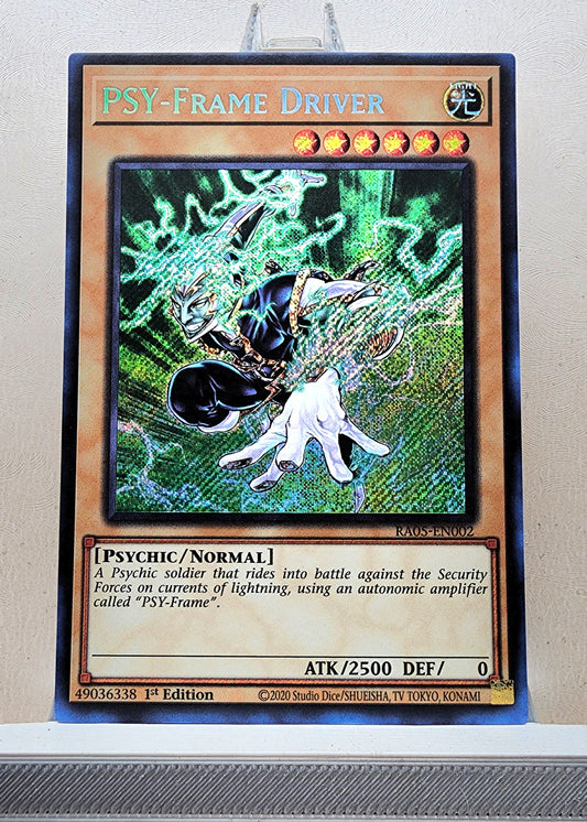 Yugioh! 1x PSY-Frame Driver (RA05 - Secret Rare) 1st Edition