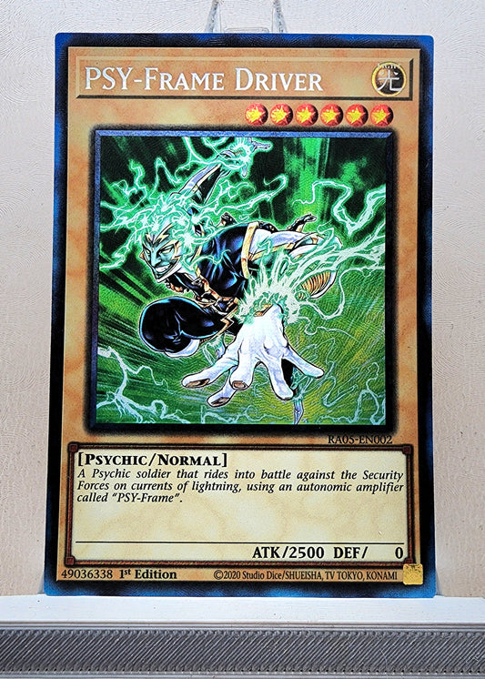 Yugioh! 1x PSY-Frame Driver (RA05 - Prismatic Collectors Rare) 1st Edition