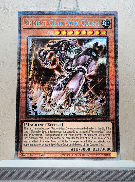 Yugioh! 1x Ancient Gear Dark Golem (MP25 - Starlight Rare) 1st Edition