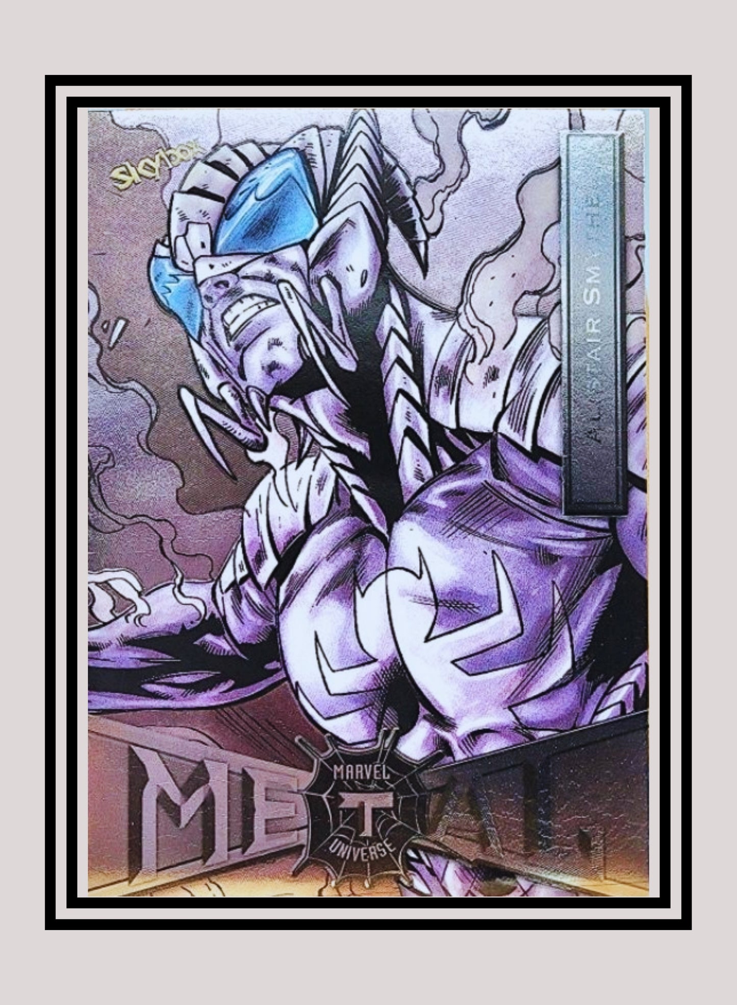 Marvel! 1x Alistair Smythe - Base Low Series (#003 - 2021 Upper Deck Spiderman Metal Universe)