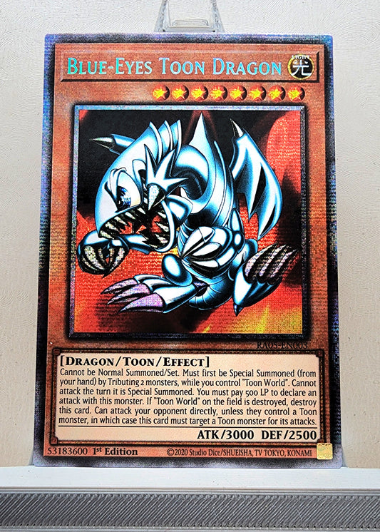 Yugioh! 1x Blue-Eyes Toon Dragon (RA05 - Starlight Rare) 1st Edition
