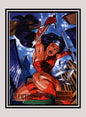 Marvel! 1x Elektra - Base (#003 - 1995 Fleer DC vs. Marvel Comics)