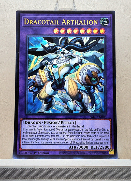 Yugioh! 1x Dracotail Arthalion (26LP - Ultra Rare) Limited Edition