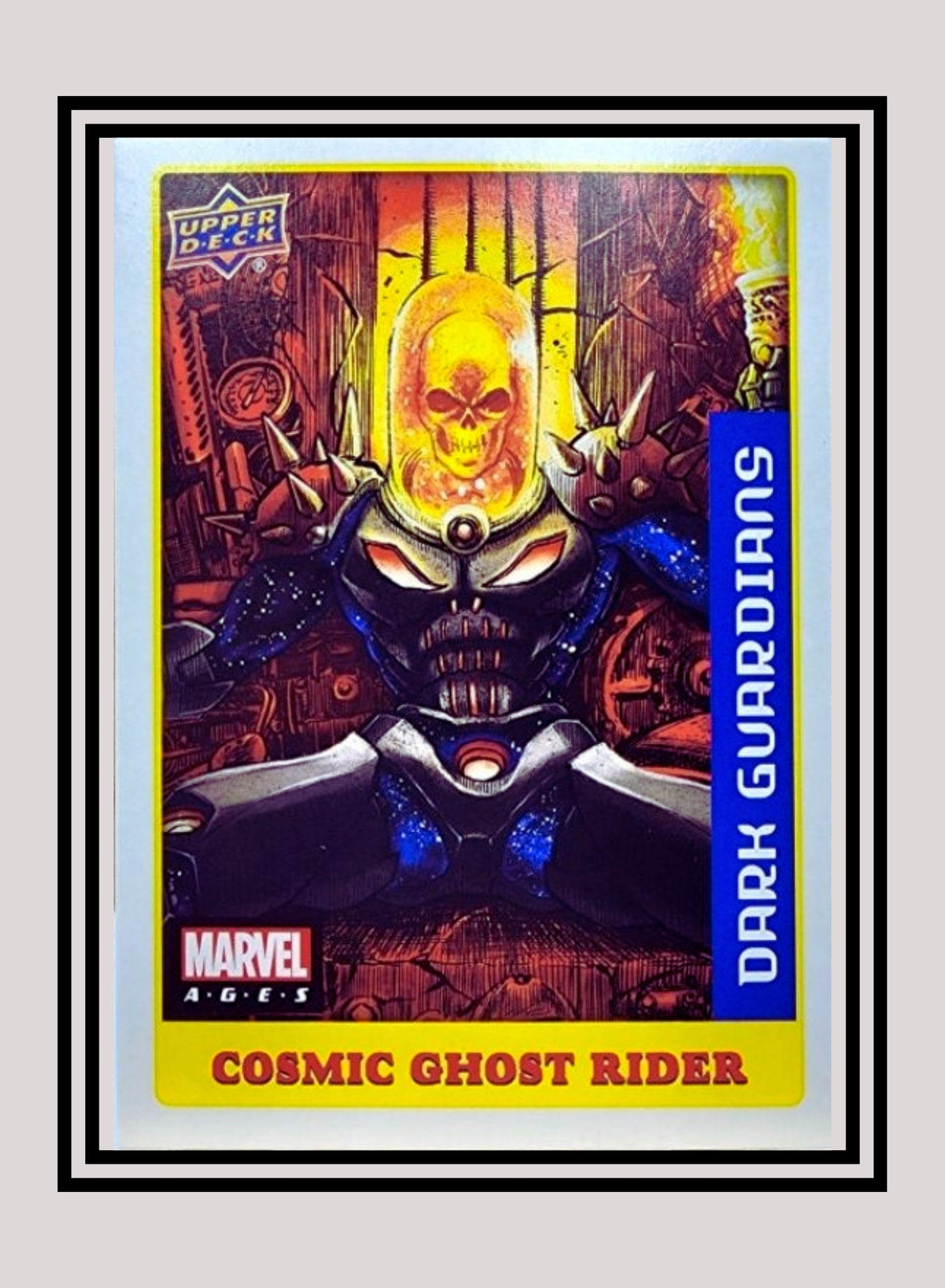 Marvel! 1x Cosmic Ghost Rider - Sticker (#003 - 2020 Upper Deck Marvel Ages)