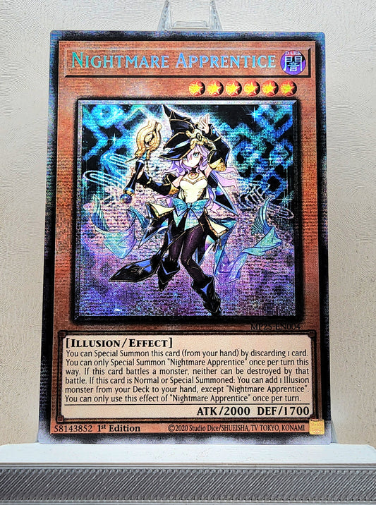 Yugioh! 1x Nightmare Apprentice (MP25 - Starlight Rare) 1st Edition
