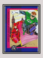 DC! 1x Justice League International - Base (#004 - 1993 Skybox DC Cosmic Teams)
