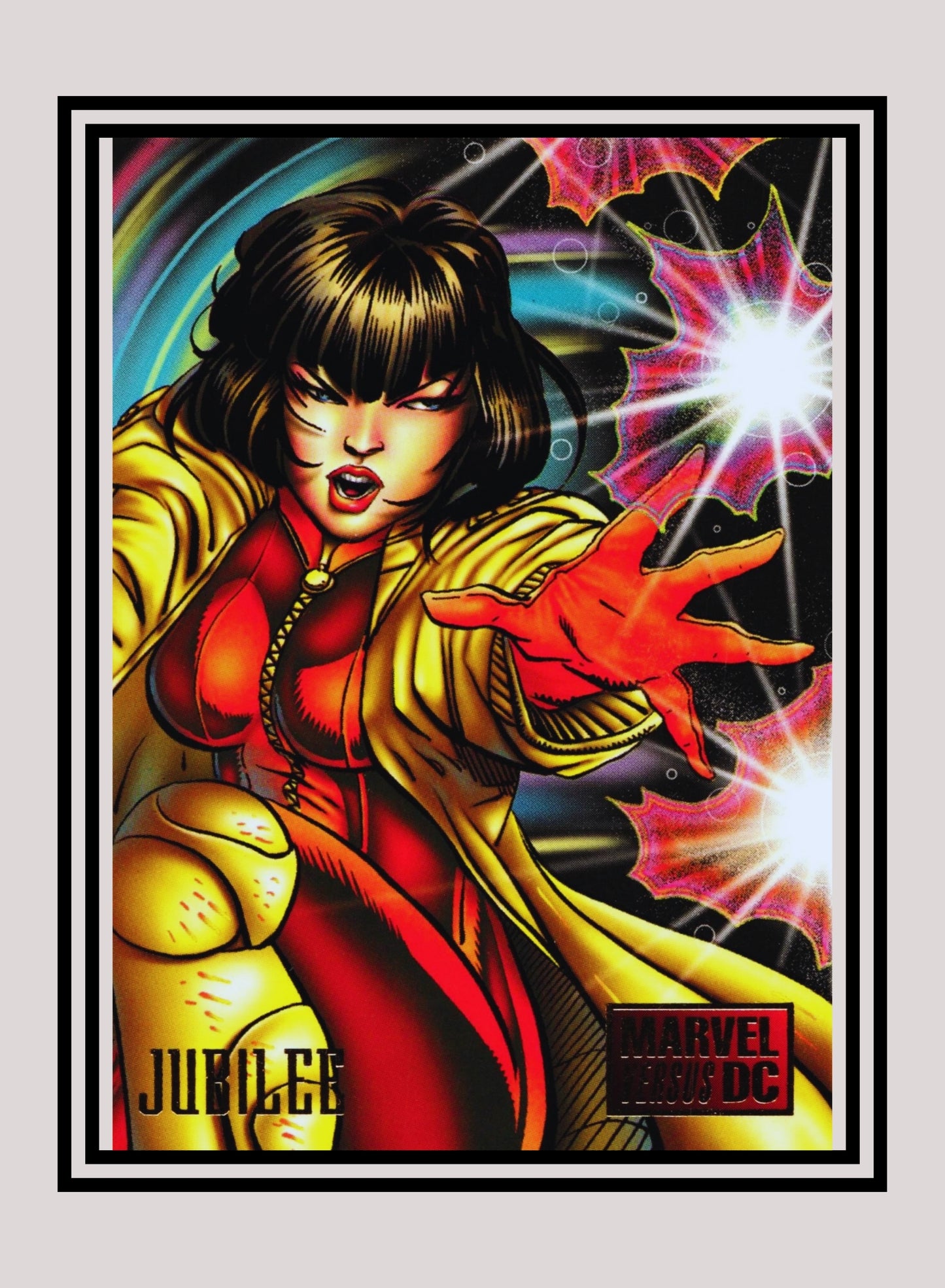 Marvel! 1x Jubilee - Base (#005 - 1995 Fleer DC vs. Marvel Comics)