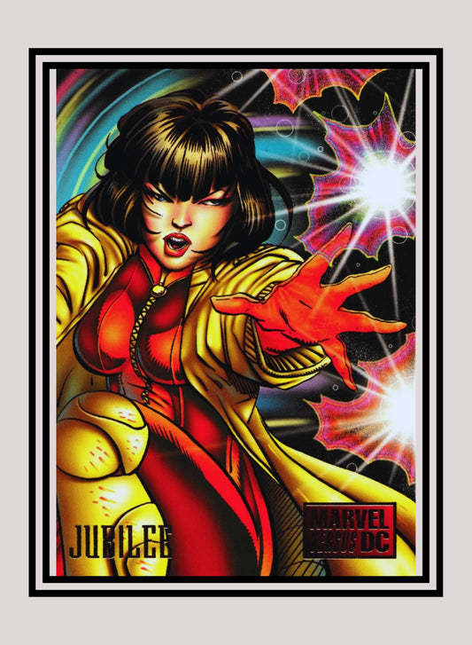 Marvel! 1x Jubilee - Base (#005 - 1995 Fleer DC vs. Marvel Comics)