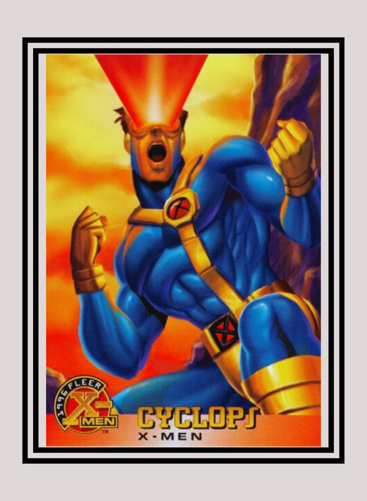 Marvel! 1x Cyclops - Base (#005 - 1996 Fleer X Men)