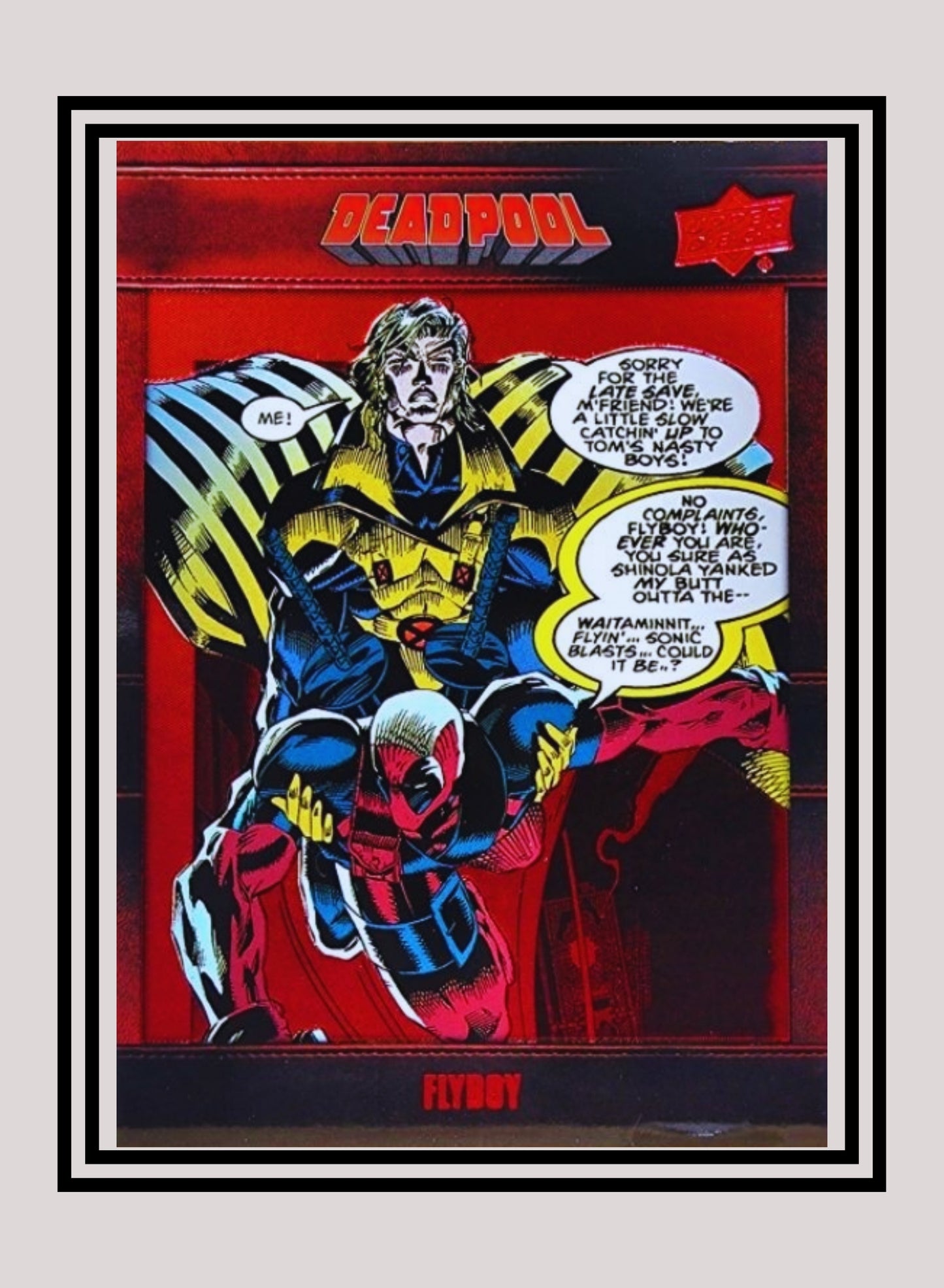 Marvel! 1x Flyboy - Base (#005 - 2019 Upper Deck Deadpool)