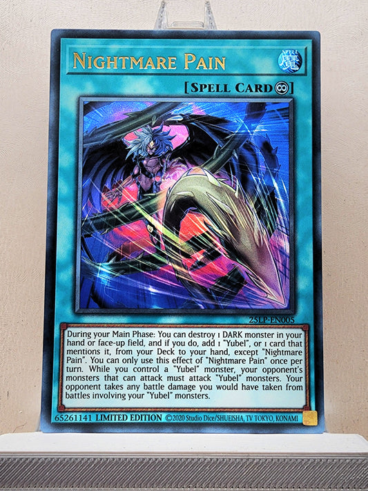 Yugioh! 1x Nightmare Pain (25LP - Ultra Rare) Limited Edition