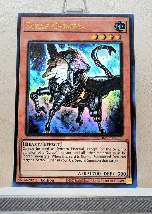 Yugioh! 1x Scrap Chimera (RA05 - Ultra Rare) 1st Edition