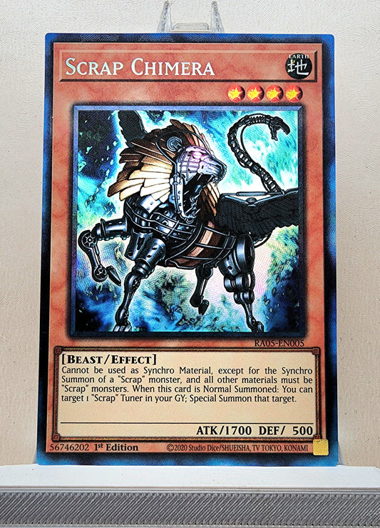 Yugioh! 1x Scrap Chimera (RA05 - Prismatic Collectors Rare) 1st Edition