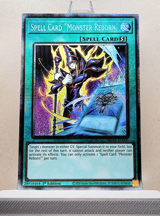 Yugioh! 1x Spell Card "Monster Reborn" (MP25 - Starlight Rare) 1st Edition