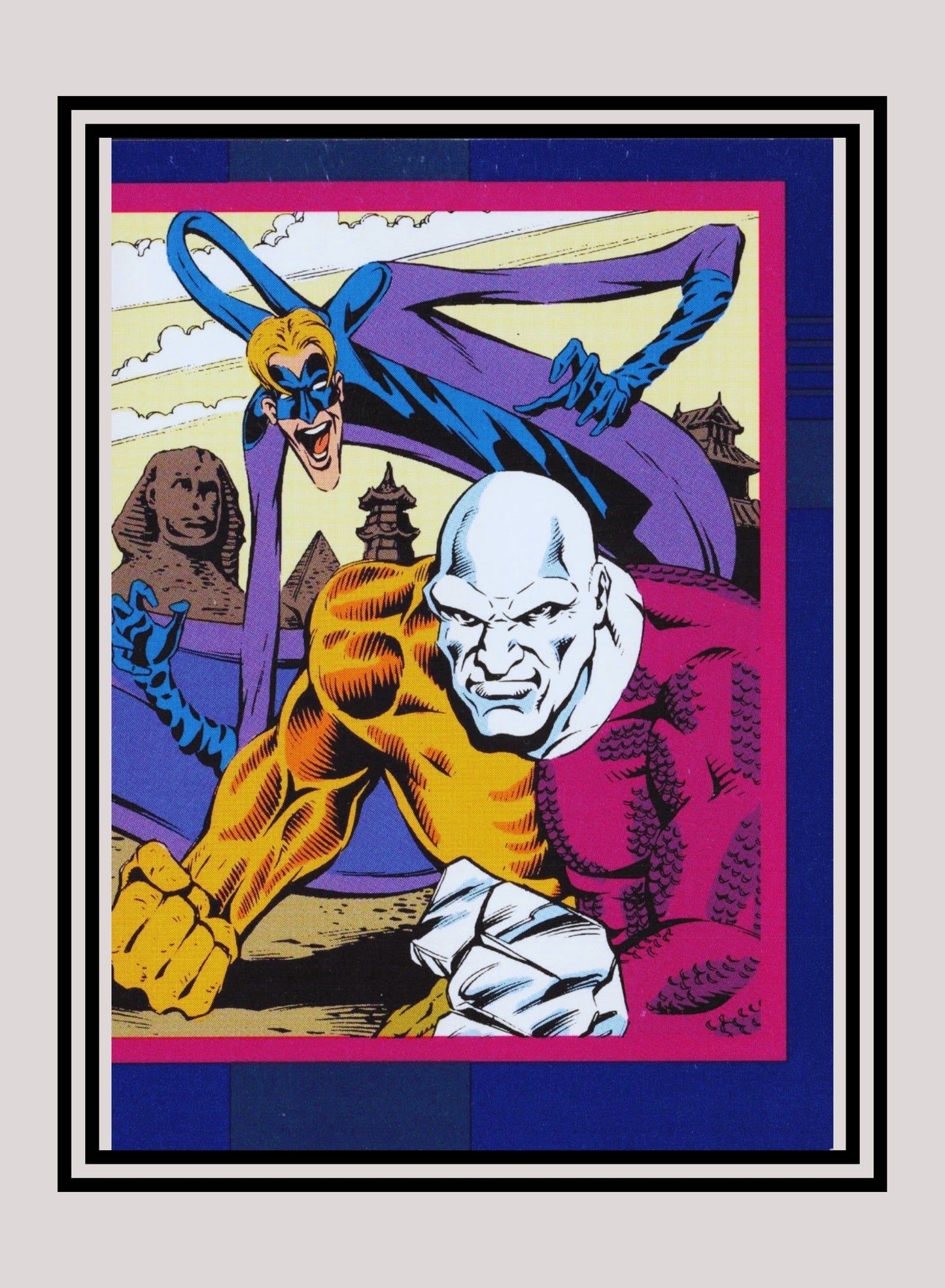 DC! 1x Justice League International - Base (#006 - 1993 Skybox DC Cosmic Teams)