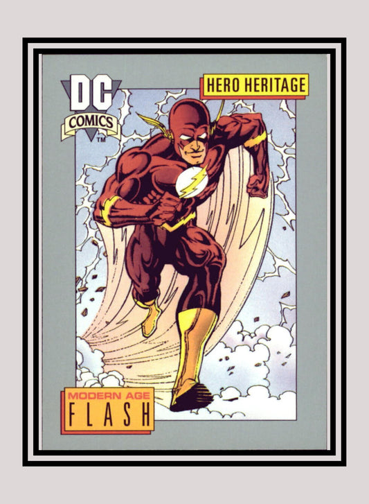 DC! 1x Modern Age Flash - Base (#006 - 1991 Impel DC Cosmic Cards)