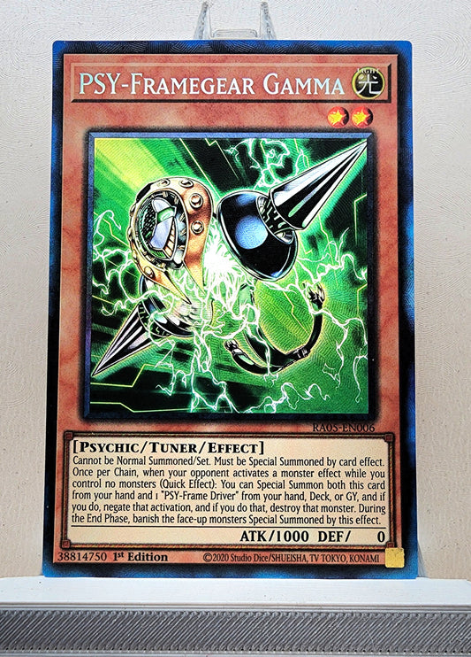 Yugioh! 1x PSY-Framegear Gamma (RA05 - Prismatic Collectors Rare) 1st Edition