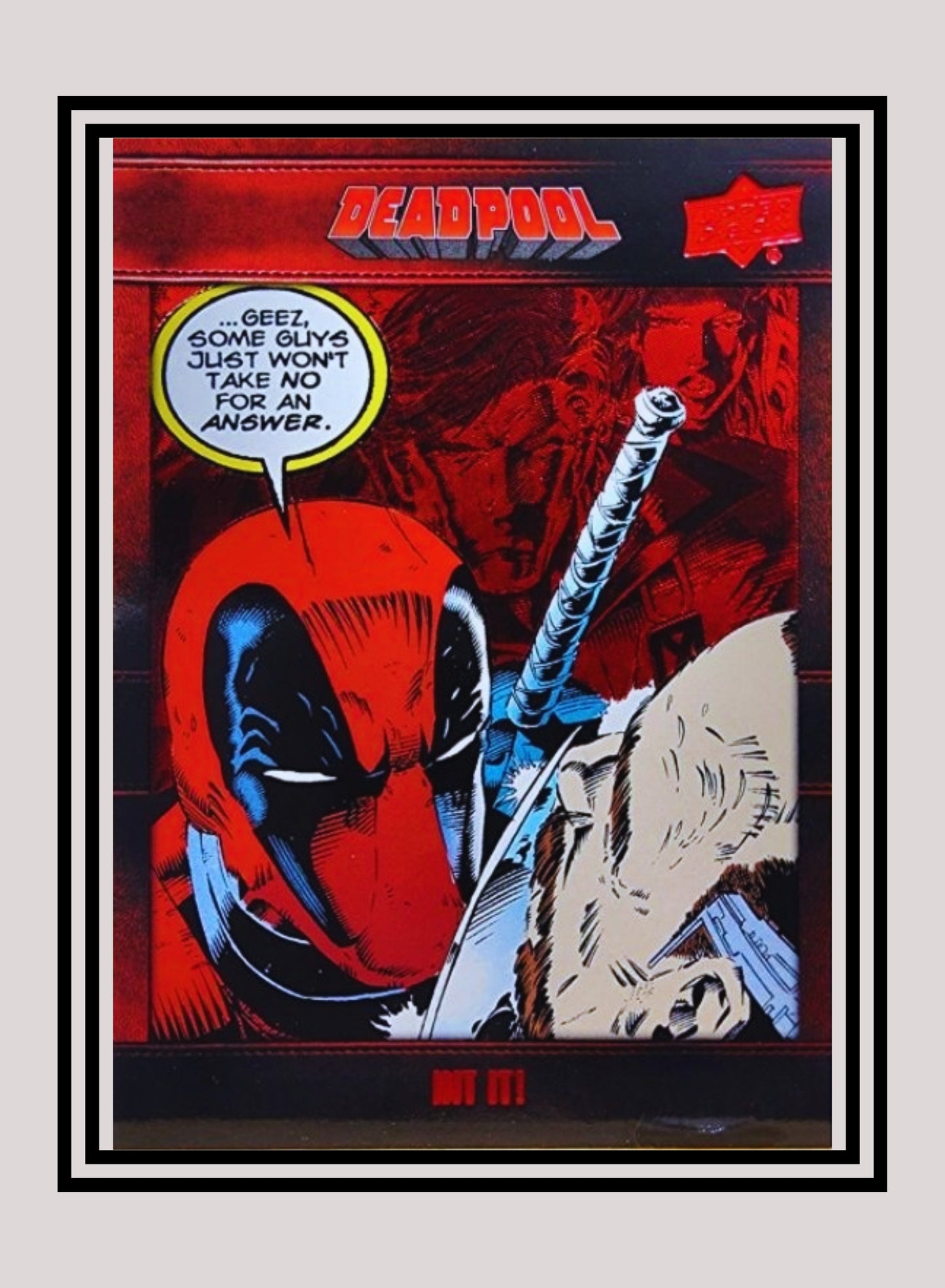 Marvel! 1x Hit It! - Base (#007 - 2019 Upper Deck Deadpool)