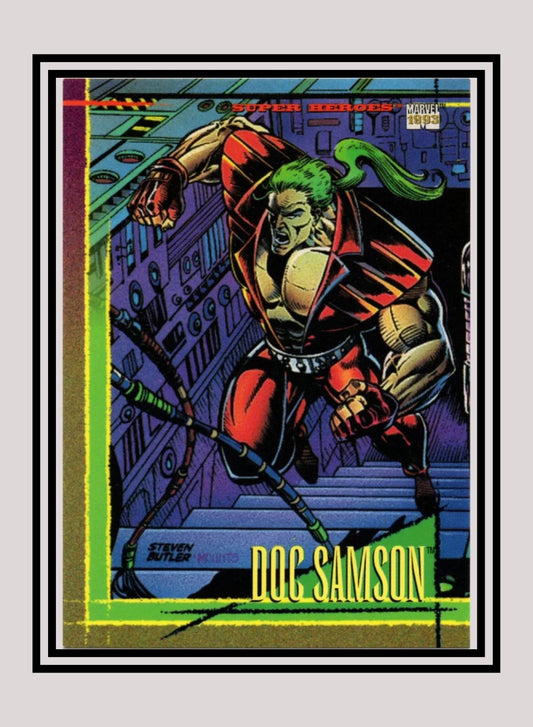 Marvel! 1x Doc Samson - Base (#007 - 1993 Skybox Marvel Universe Series 4)