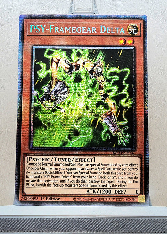 Yugioh! 1x PSY-Framegear Delta (RA05 - Starlight Rare) 1st Edition