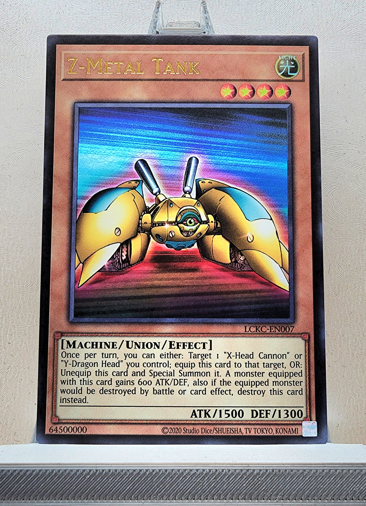Yugioh! 1x Z-Metal Tank (LCKC - Ultra Rare) Unli Edition