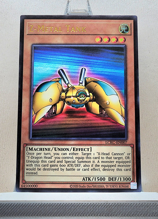 Yugioh! 1x Z-Metal Tank (LCKC - Ultra Rare) Unli Edition