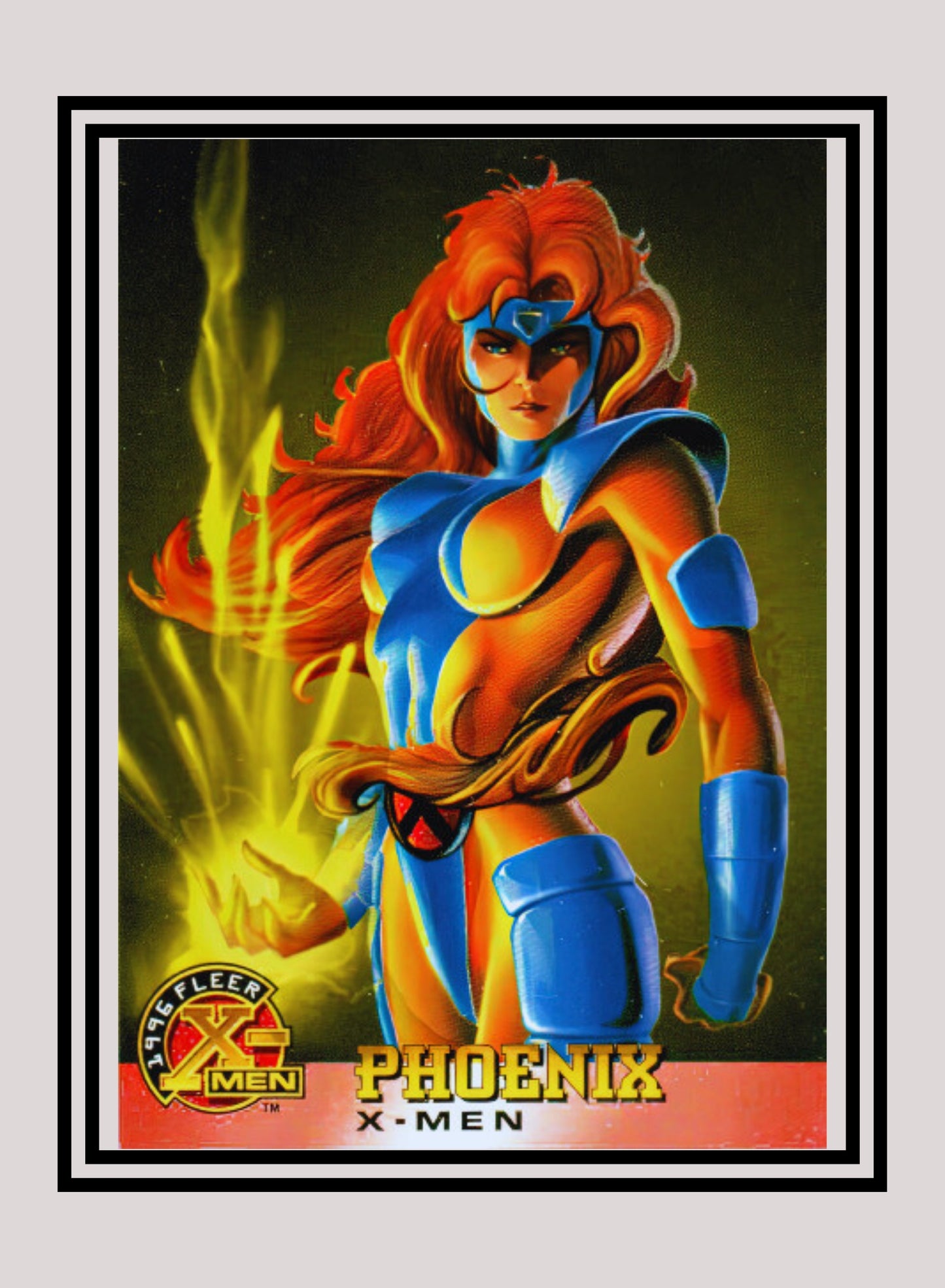 Marvel! 1x Phoenix - Base (#008 - 1996 Fleer X Men)