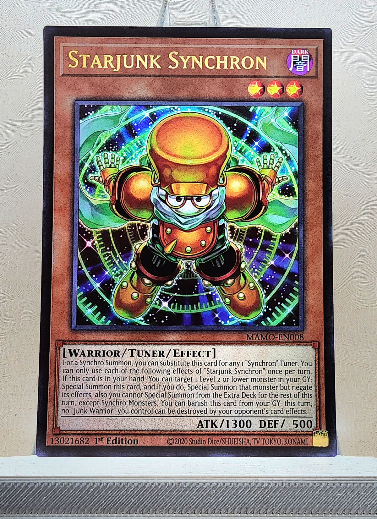 Yugioh! 1x Starjunk Synchron (MAMO - Ultra Rare) 1st Edition