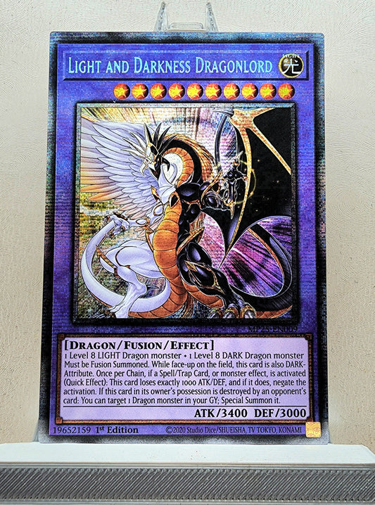 Yugioh! 1x Light and Darkness Dragonlord (MP25 - Starlight Rare) 1st Edition