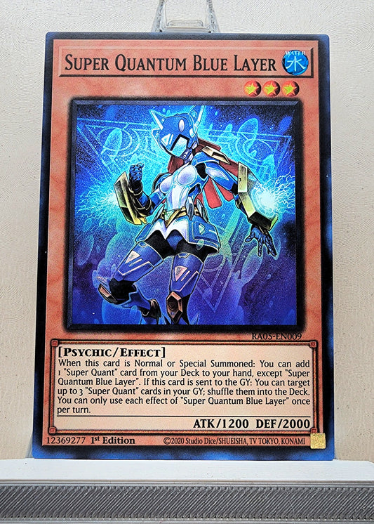 Yugioh! 1x Super Quantum Blue Layer (RA05 - Super Rare) 1st Edition