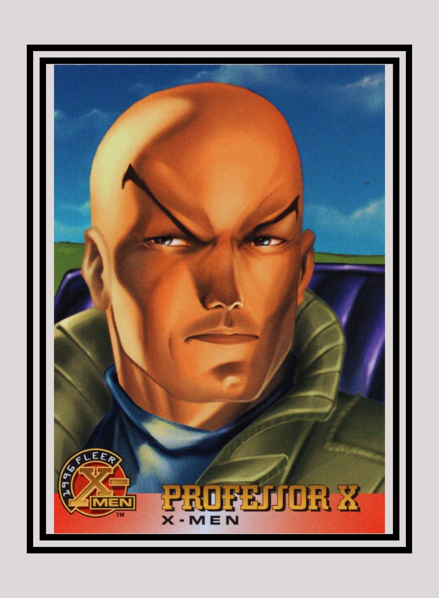 Marvel! 1x Professor X - Base (#009 - 1996 Fleer X Men)