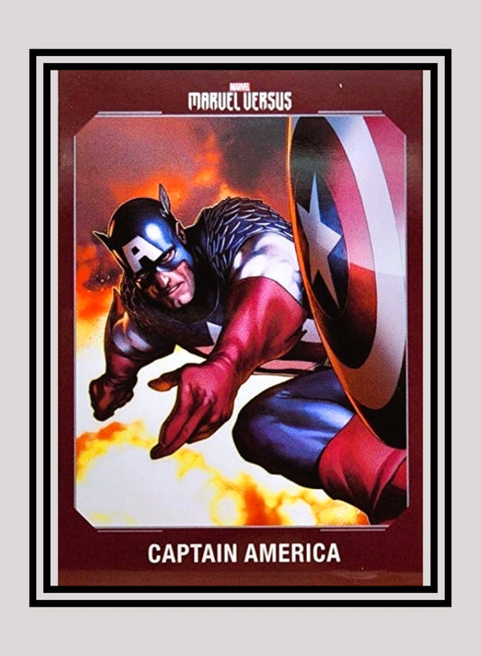 Marvel! 1x Captain America Steve - Base (#009 - 2022 Panini Marvel Versus)