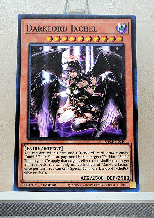 Yugioh! 1x Darklord Ixchel (RA05 - Super Rare) 1st Edition