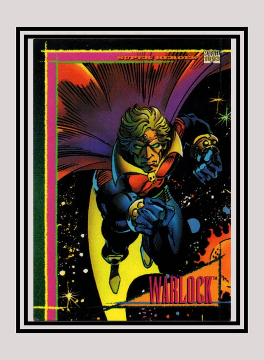 Marvel! 1x Warlock - Base (#010 - 1993 Skybox Marvel Universe Series 4)