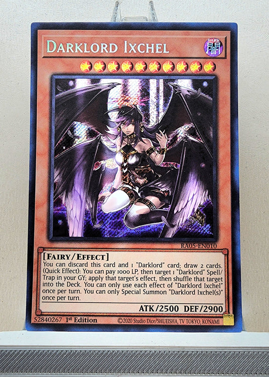 Yugioh! 1x Darklord Ixchel (RA05 - Secret Rare) 1st Edition