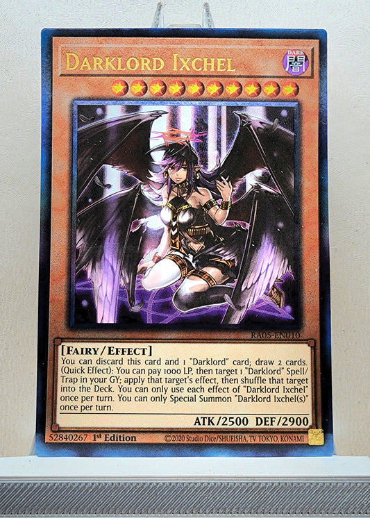 Yugioh! 1x Darklord Ixchel (RA05 - Prismatic Ultimate Rare) 1st Edition