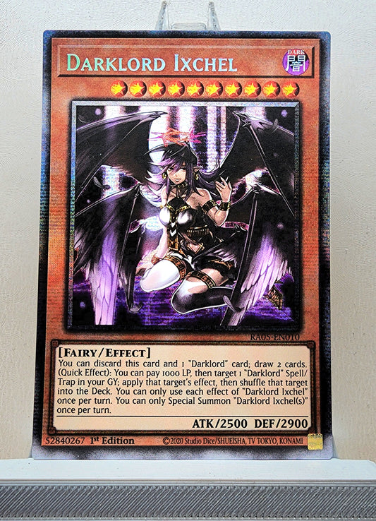 Yugioh! 1x Darklord Ixchel (RA05 - Starlight Rare) 1st Edition