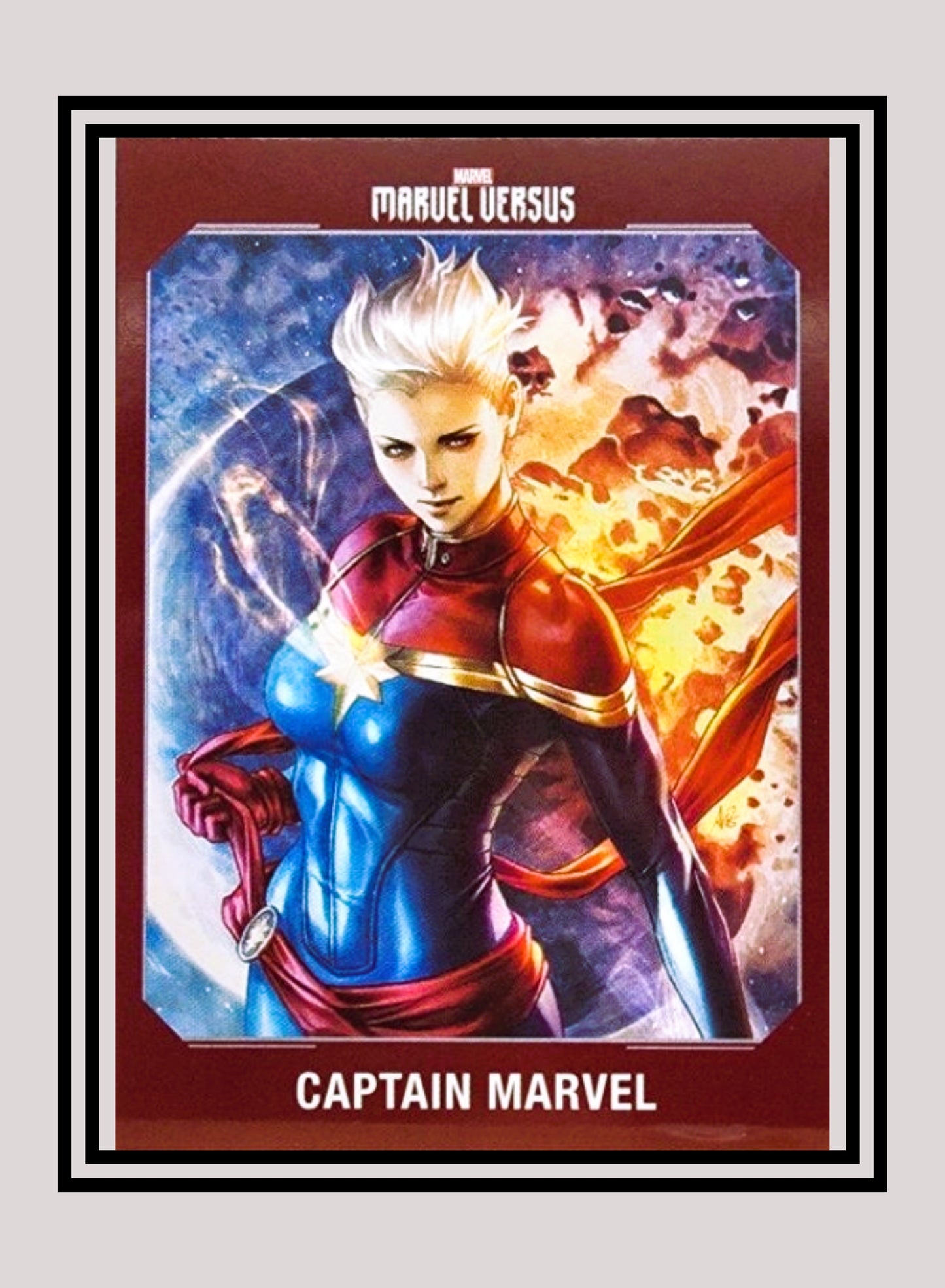 Marvel! 1x Captain Marvel - Base (#010 - 2022 Panini Marvel Versus)