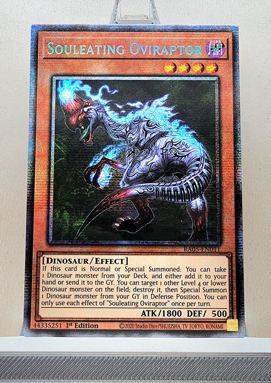Yugioh! 1x Souleating Oviraptor (RA05 - Starlight Rare) 1st Edition