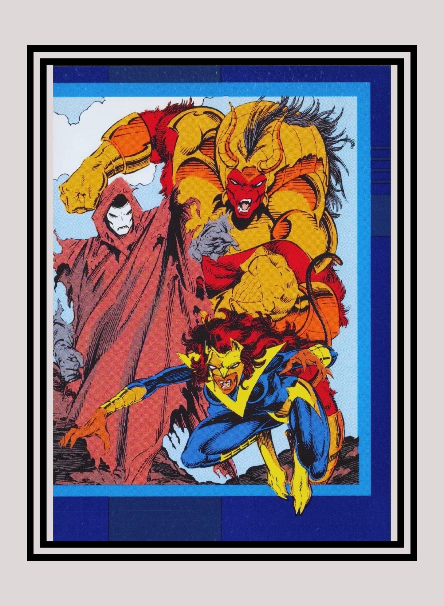 DC! 1x New Titans - Base (#012 - 1993 Skybox DC Cosmic Teams)