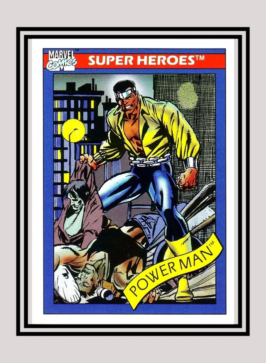 Marvel! 1x Power Man - Base (#012 - 1990 Impel Marvel Universe Series I)