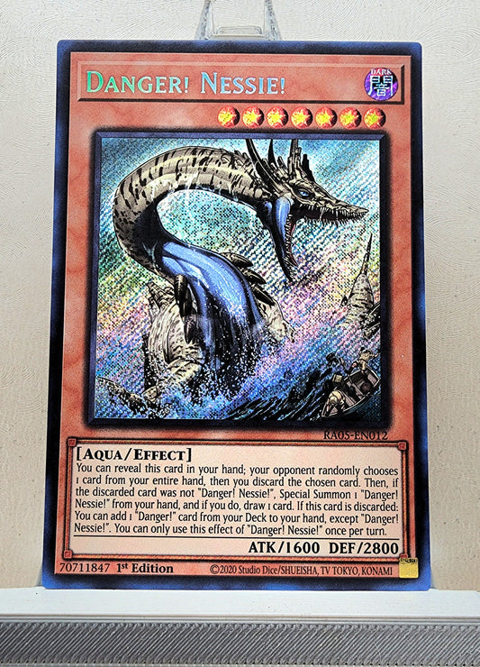 Yugioh! 1x Danger Nessie (RA05 - Secret Rare) 1st Edition