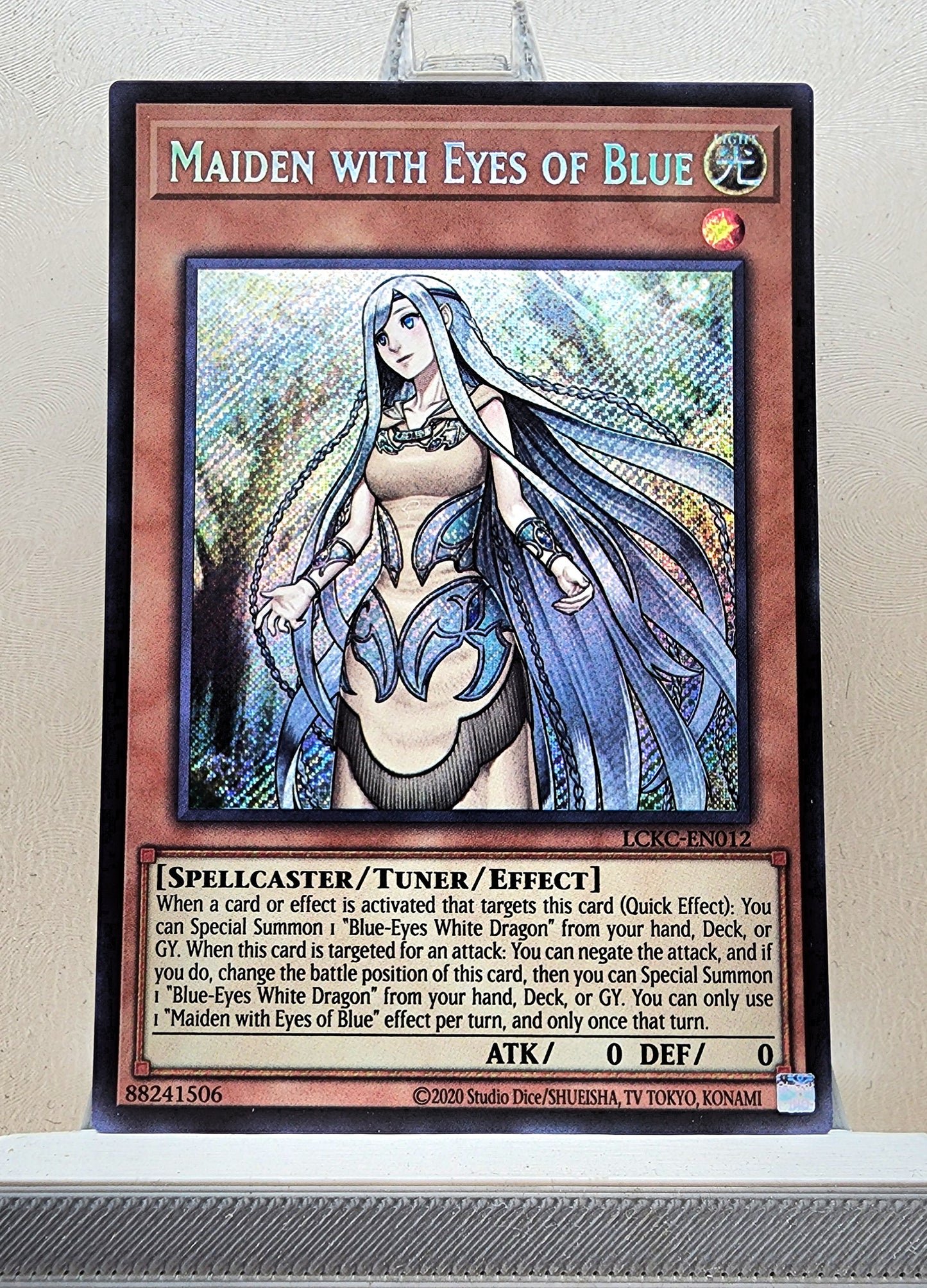 Yugioh! 1x Maiden with Eyes of Blue (LCKC - Secret Rare) Unli Edition
