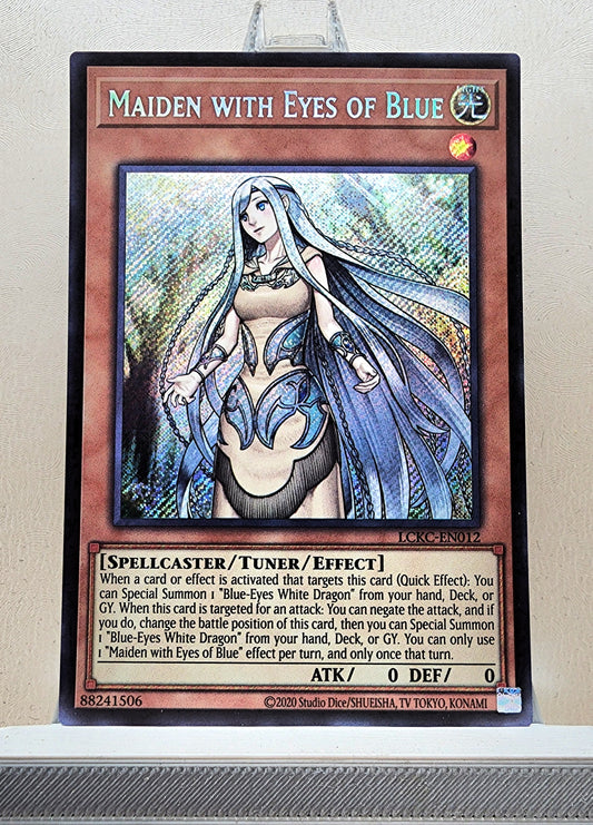 Yugioh! 1x Maiden with Eyes of Blue (LCKC - Secret Rare) Unli Edition