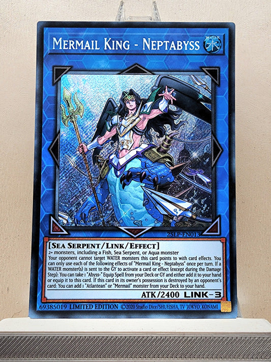 Yugioh! 1x Mermail King - Neptabyss (25LP - Secret Rare) Limited Edition