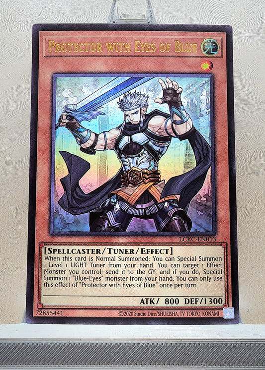 Yugioh! 1x Protector with Eyes of Blue (LCKC - Ultra Rare) Unli Edition