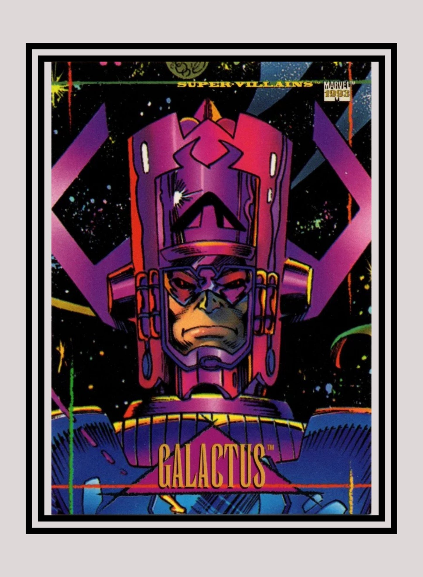 Marvel! 1x Galactus - Base (#014 - 1993 Skybox Marvel Universe Series 4)